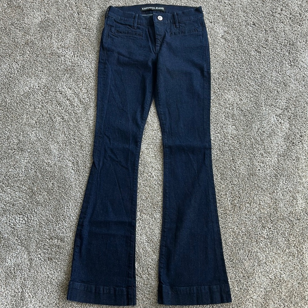 EXPRESS Bell Bottom Flare Jeans 6